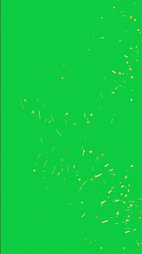 Green Screen Confetti Animation | Stock Footage for Creative Projects #greenscreen #confetti #video