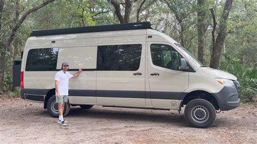 This Epic, Super Spacious Camper Van Makes Family Van Life Comfortable and Convenient