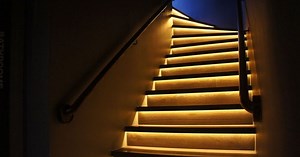 Un éclairage d'escalier à LEDs (nouvelle version)