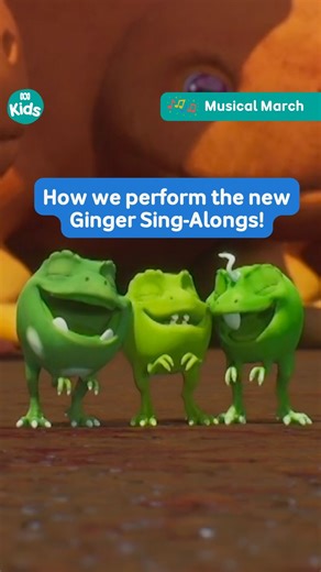 Musical March is kicking off with a new season of Ginger and the Vegesaurs Sing-Alongs! 🎙️🎶 Get ready to dance, stomp and sing to classic kids tunes with a Vegesaur twist! | ABC Kids Community