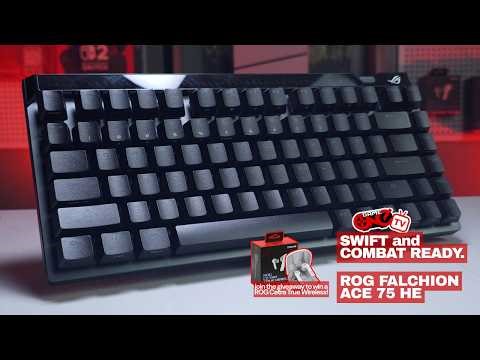 ROG Falchion Ace 75 HE: this keyboard is PEAK. | Game One PH