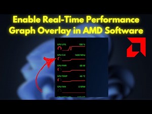 Enable Real-Time Performance Graph Overlay in AMD Software