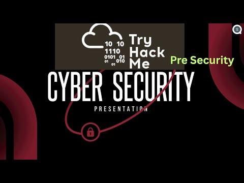 Pre Security,tryhackme.com/paths