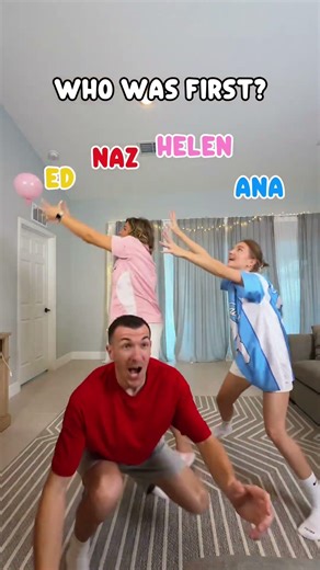 Who was first?😂 #challenge #shorts #funny