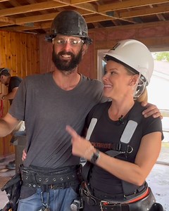 Our awesome Holmes crew! This crew works long hours behind the cameras to help us give our homeowners back their houses on time. So grateful to have these awesome trades with us! | Sherry Holmes