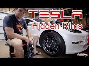 TESLA MODEL 3 & Y ALLOY RIMS HIDDEN UNDER HUBCAPS