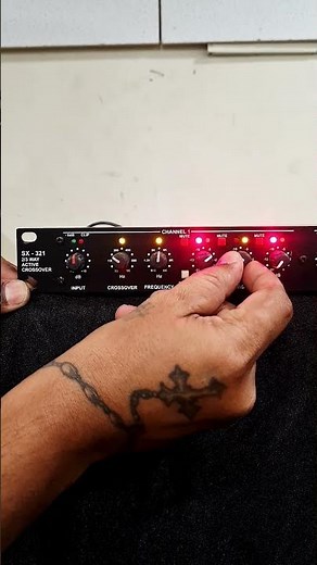 3-Way #Stereo Connection with SX-321 Active #Crossover by #StudiomasterProfessional #tutorial #audio
