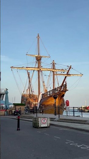 Rare Look at the Santa María: Columbus’ Legendary Ship Docked in the UK!