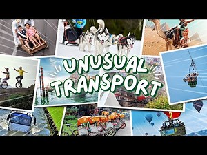 The Most Unusual Modes of Transport | Unique Transportation Around the World 🚜🤯