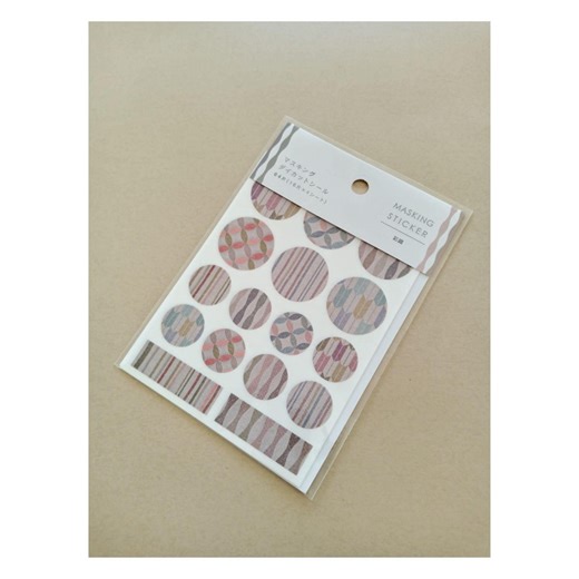 Japanese Paper Stickers | Japanese Pattern Circles | Made in Japan | 4 Sheets - Etsy