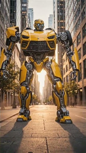 lamborghini hurus car convert in to robot car 🚗🗯️🤖