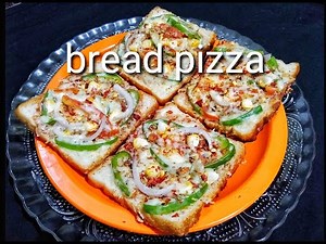 BREAD PIZZA IN 3 MINUTES | EASY PIZZA RECIPE
