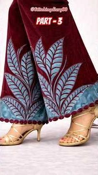 New Trouser Design ✨Designer Kurti Palazzo/Trouser Set 🌸Must Try Fashion Trend #shortvideo #trending