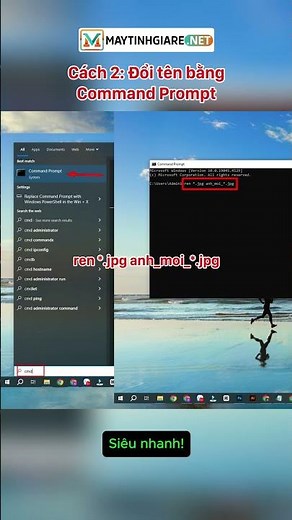 Cách đổi tên hàng loạt file cực nhanh trên Windows!