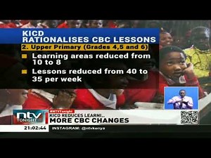 CBC: KICD reduces learning areas in primary school