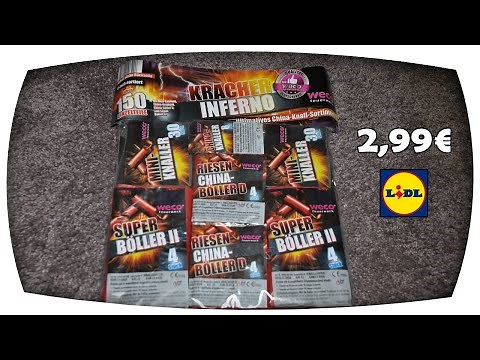 KRACHER INFERNO von Weco | LIDL Feuerwerk | Pyrofreakk AT