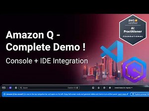 Amazon Q FULL Demo 🔥 Build Faster with AI (VS Code + AWS Console) | AWS AI Practitioner Ep 10