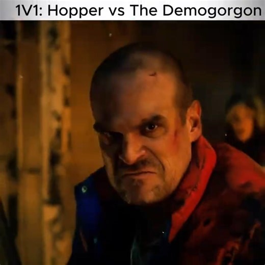 Hopper vs Demogorgon – 1v1 Fight Scene (Tiki Tiki Edit) #strangerthings #ernesteditz