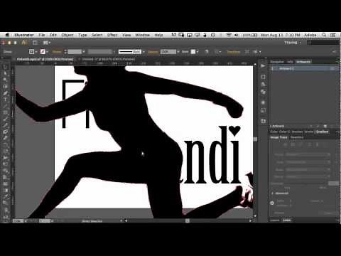 How To Use Image Trace in Adobe Illustrator CS6 to Turn A Photo Into a Logo