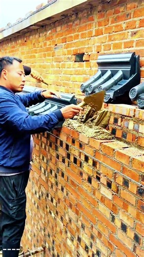 Installing Wall Caps on a Half-Height Wall