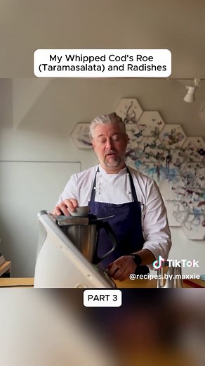 Whipped Cod's Roe (Taramasalata) Recipe with Radishes