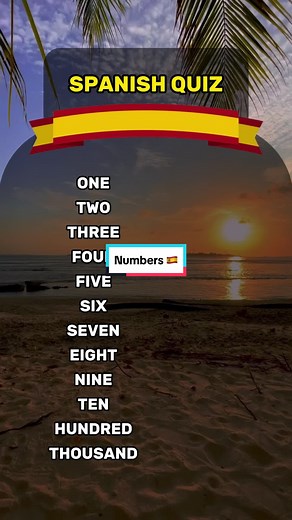 Learn Numbers in Spanish Easily: A Fun Quiz