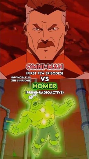 Omni-Man vs Homer