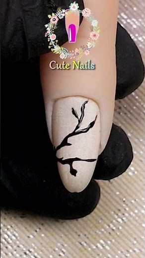 Elegant Spring Nails in 5 Minutes 💐💅 #nailart #easydesign #nailcompilation