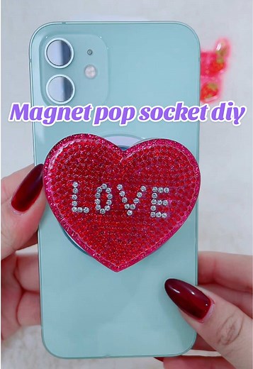 Magnet Pop Socket DIY Tutorial for Creative Crafts
