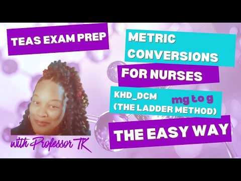 Metric Conversions for Chemistry & Nursing Students (The Decimal Shift)