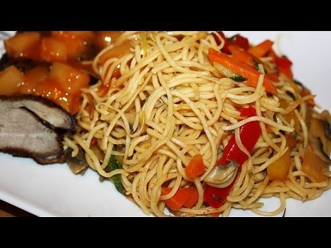 REZEPT: ASIA GEMÜSE MIT CHINESISCHEN NUDELN - Beilage zum Asia Special: Video 3 von 3