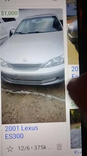 2001 Lexus es300 375k 1,000 bucks needs engine let it stay where it's at 😂😂😂😂😂😂😂😂😂😂