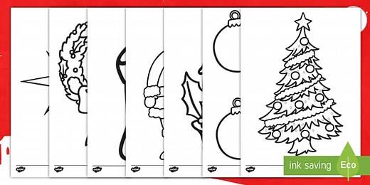 Hojas de colorear: La Navidad