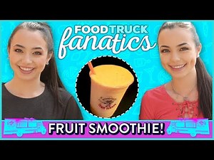 SMOOTHIE CHALLENGE?! Food Truck Fanatics w/ Merrell Twins
