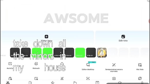 Creative Mirror Effects in Edits