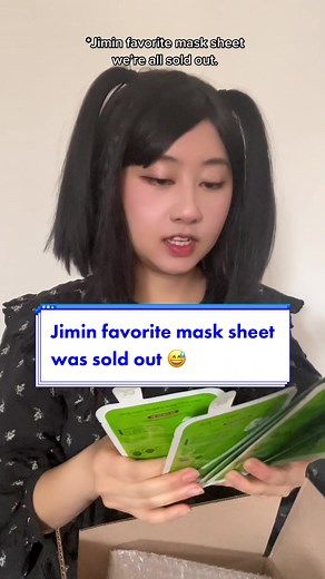 Jimin Facial Mask Sheet Recommendation at Dumpling Universe