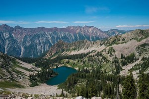 Backpacking to Salt Lake City's Red Pine Lake