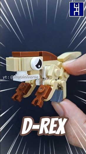 lego how to build dinosaur d rex