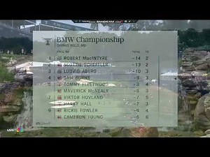 PGA Tour Golf on NBC Sports intro BMW Championship