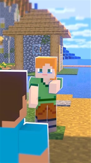 Steve Wasn’t Ready For This… 💀 | Minecraft Shorts | #minecraft #shorts #viral