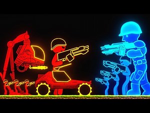 Hi-Tech Stickman Battle 2