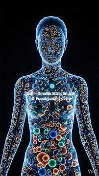 What is a Cell? | Cell → Tissue → Organ → Organ System → Body | Class 9 Science #shorts