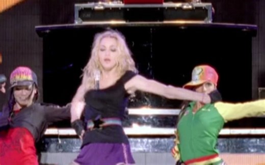 4K字幕】Madonna 麦当娜 - Music 现场表演 舞蹈现场 演唱会