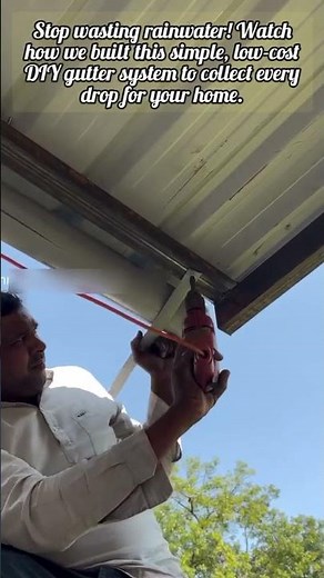 How To Build A Simple Roof Gutter System