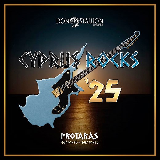 Cyprus Rocks classic rock festival returns to Protaras in October 2025