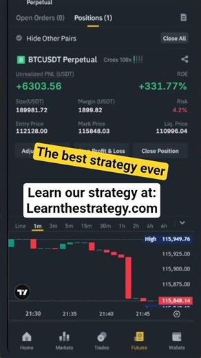 the best trading strategy ever to day trade in binance #tradingtips #movingaverage #binance #forex