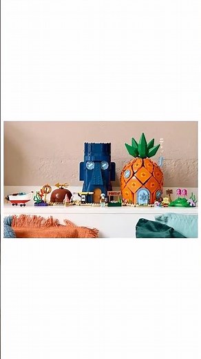 Is this the best Sponge Bob lego set ever? #spongebob #lego