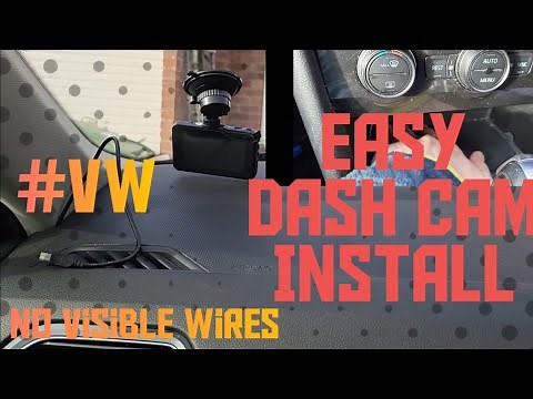 How to fit Dash Cam in Your Volkswagen!