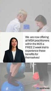 Free 2-Week MSK Analysis System Trial for Clinics in London (M25) 2 week trial
