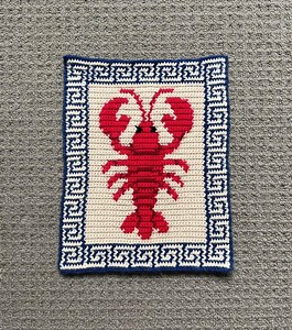 Lobster Tapestry Crochet Pattern - Etsy